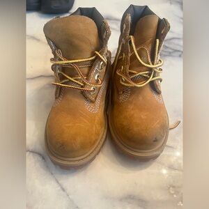 Timberland Kids Tan Boots